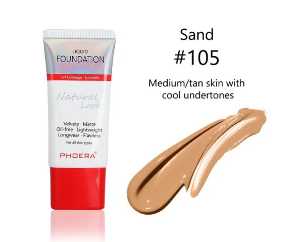 Matte, Silky, Tube Liquid Foundation, Ladies Products - Image 4