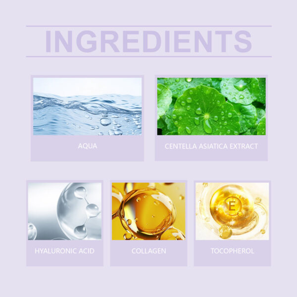 EELHOE Collagen Mask Pack Hydrating Moisturizing Lifting Facial Skin Moisturizing Skin - Image 5