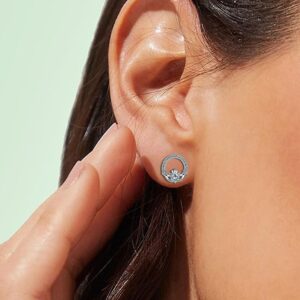 Simple Crown Ear Studs Mother Female Earrings