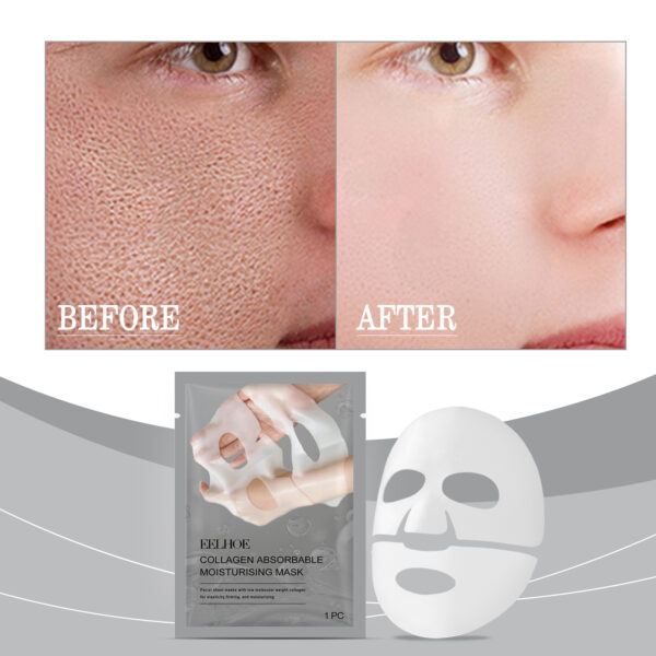 EELHOE Collagen Moisturizing Mask Pack Skin Moisturizing Moisturizing Moisturizing Skin Care Patch Care Nourishing Mask - Image 7