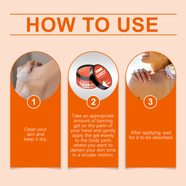 Eelhoe Carrot Black Gel Equalizes Skin Tone And Creates A Healthy Cream For Wheat Skin - Image 6