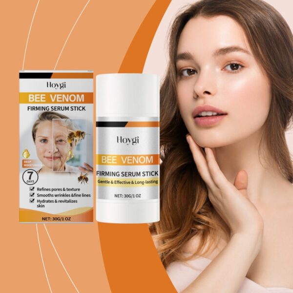 Hoygi Bee Venom Firming Essence Stick Nourishes, Improves Skin Elasticity, Moisturizes And Moisturizes The Skin, And Firms The Facial Skin Care Serum - Image 3