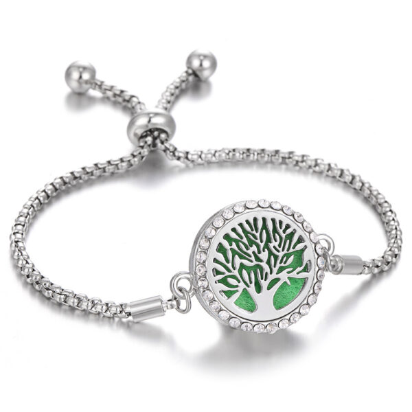 2024 New Kaleidoscope Aromatherapy Bracelet Perfume Essential Oil Diffuser Locket Bracelet Charms Women Aroma Diffuser Jewelry - Image 7