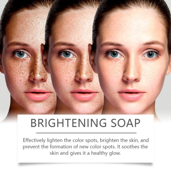 Lemon Turmeric Brightening Soap Gently Cleanses The Skin, Moisturizes, Hydrates And Replenishes Water. It Is A Facial And Body Care Soap - Image 6
