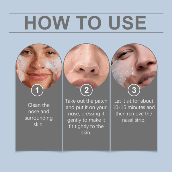 Hoygi Salicylic Acid Nose Care Patch Gently Cleanses The Skin, Oily Blackheads, Pimples, Fine Pores, And No Tightness - Image 5