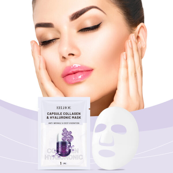 EELHOE Collagen Mask Pack Hydrating Moisturizing Lifting Facial Skin Moisturizing Skin - Image 2