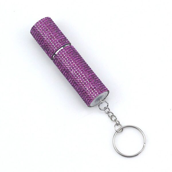 Diamond-filled Perfume Bottle Portable Press Spray - Image 4