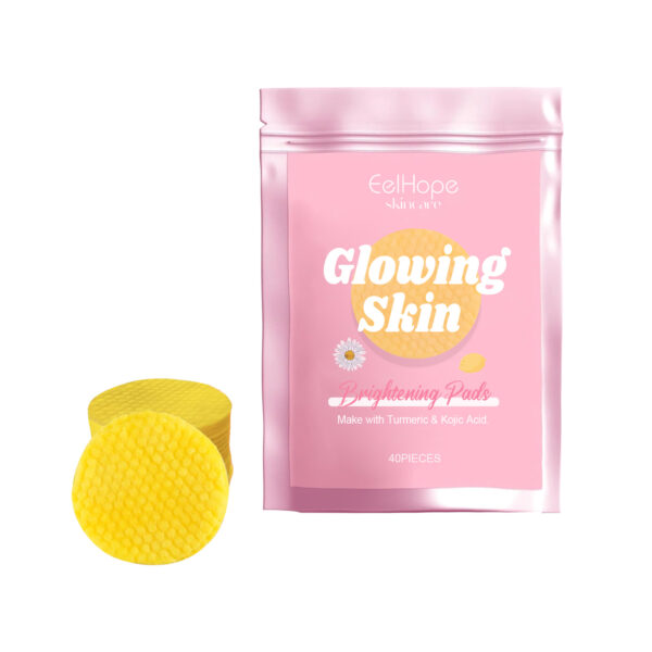 Eelhope Turmeric Kojic Acid Cleansing Gasket Gently Cleanses Facial Skin Pores, Moisturizes And Refreshes Skin Care - Image 6