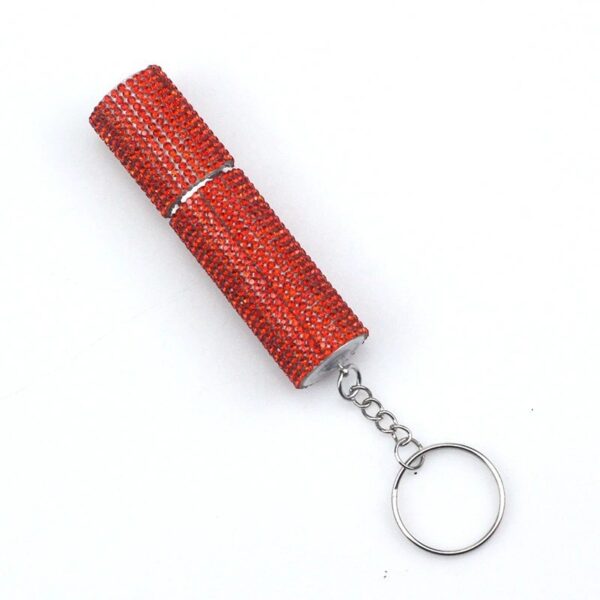 Diamond-filled Perfume Bottle Portable Press Spray - Image 2