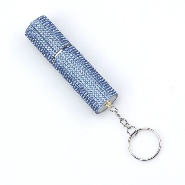 Diamond-filled Perfume Bottle Portable Press Spray - Image 3