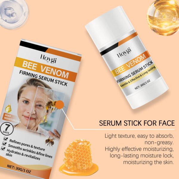 Hoygi Bee Venom Firming Essence Stick Nourishes, Improves Skin Elasticity, Moisturizes And Moisturizes The Skin, And Firms The Facial Skin Care Serum - Image 6