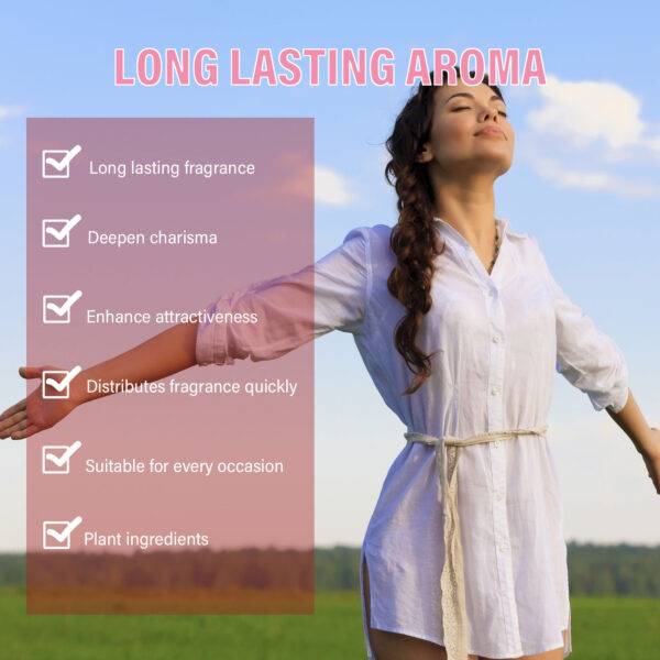 Long Lasting Fragrance With Rose - Warm & Floral Women's Perfume - 15ML - Image 6