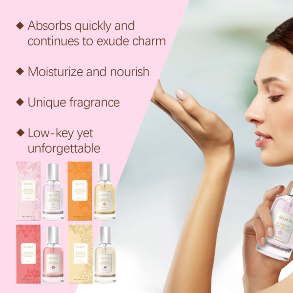 EELHOE Body Hair Perfume Spray Body Skin Hair Long-Lasting Fragrance Spray - Image 4