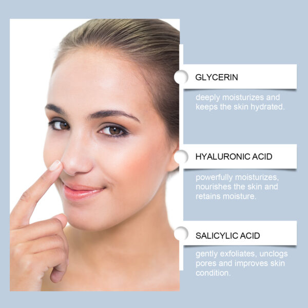 Hoygi Salicylic Acid Nose Care Patch Gently Cleanses The Skin, Oily Blackheads, Pimples, Fine Pores, And No Tightness - Image 2